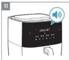 ELECTROLUX EAF7SB - Kako koristiti - Funkcija AirFry - 8