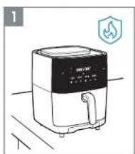 ELECTROLUX EAF7SB - Hur du anvander - Air fry + Angfunktionen - 1