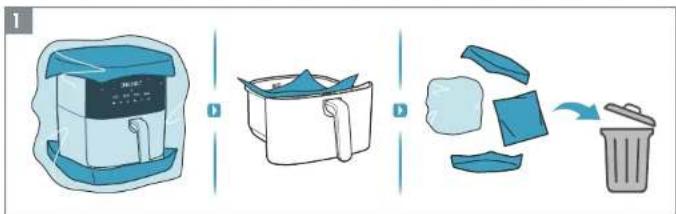 ELECTROLUX EAF7SB - Ennen ensikayttoa - 1