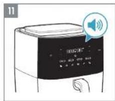 ELECTROLUX EAF7SB - Uporaba - Funkcija dehidracije - 11