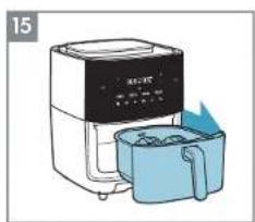 ELECTROLUX EAF7SB - How to use - Air Fry + Steam function - 13