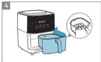 ELECTROLUX EAF7SB - Hur du anvander - Air fry + Angfunktionen - 15