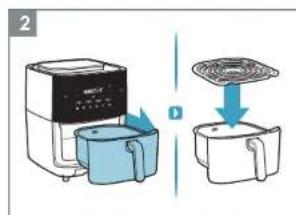ELECTROLUX EAF7SB - How to use - AirFry function - 2