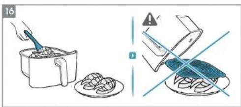 ELECTROLUX EAF7SB - How to use - Air Fry + Steam function - 15
