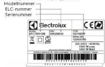 ELECTROLUX EAF7SB - Sikkerhetsrad - 2