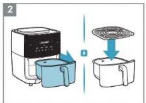 ELECTROLUX EAF7SB - Comment utilise - la fonction Deshydrater - 2