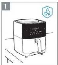 ELECTROLUX EAF7SB - Kuinka kayttä - Air fry + Steam -toiminto - 1