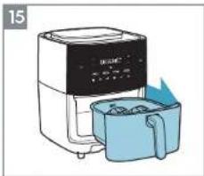 ELECTROLUX EAF7SB - Uporaba - Funkcija Air Fry + Para - 15