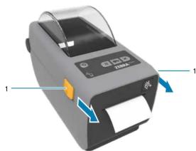 ZEBRA ZD411 - Remove Packing - 1