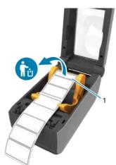 ZEBRA ZD411 - Remove Packing - 22