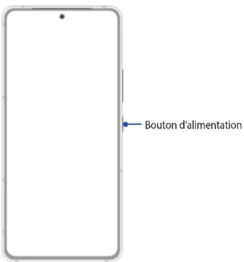 Bouton d'alimentation