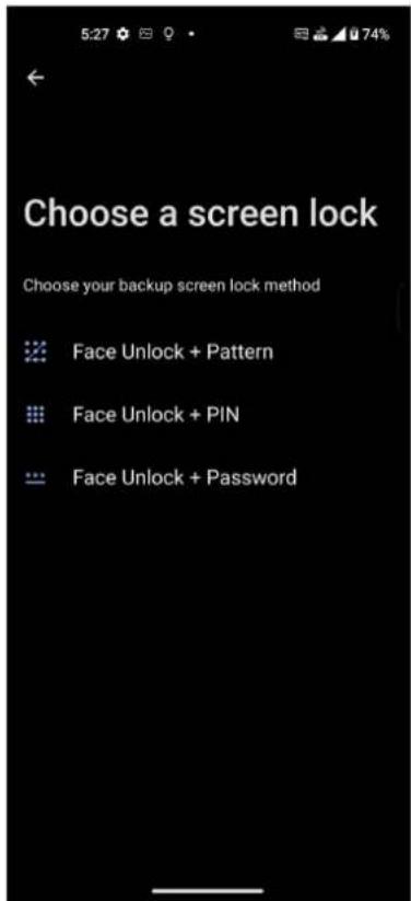 ASUS Zenfone 11 Ultra - Configurer le déverrouillage par reconnaissance faciale à partir du menu des paramètres - 3