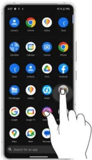 ASUS Zenfone 11 Ultra - Déplacer ou supprimer un élément - 2