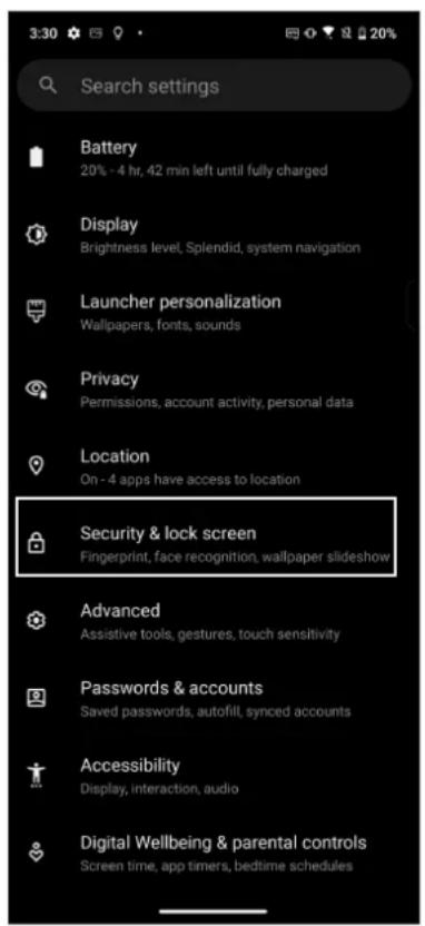 ASUS Zenfone 11 Ultra - Configurer le déverrouillage par reconnaissance faciale à partir du menu des paramètres - 2