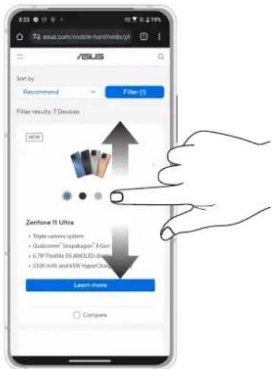 ASUS Zenfone 11 Ultra - Naviguer entre plusieurs pages ou écrans - 2