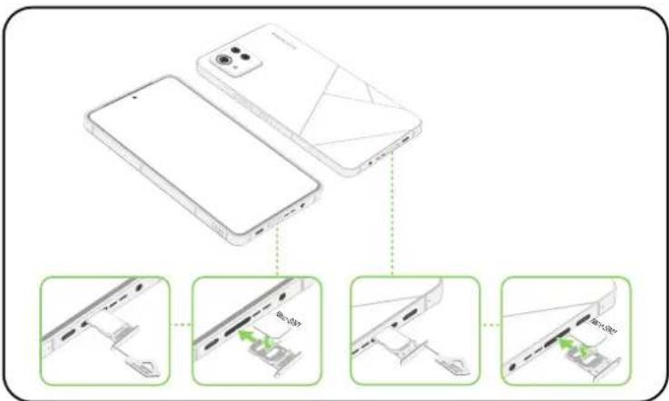ASUS Zenfone 11 Ultra - Pour installer une carte nano SIM : - 1