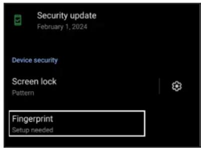ASUS Zenfone 11 Ultra - Configurer votre empreinte digitale à partir du menu des paramètres - 2
