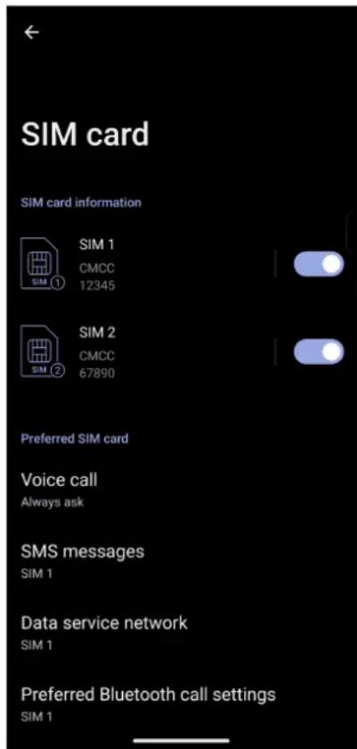ASUS Zenfone 11 Ultra - Fonctionnalités multi SIM - 1