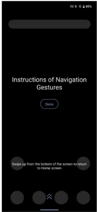 ASUS Zenfone 11 Ultra - Instructions des gestes de navigation - 1