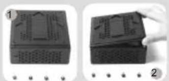 Zotac ZBOX CI331 nano - پنل پشتی - 2