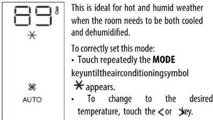 DELONGHI Pinguino Deluxe PACEL395HLWFK6ALDG - AIR CONDITIONING MODE - 1
