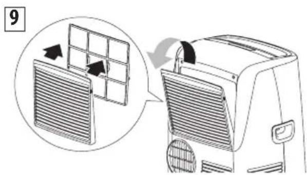 DELONGHI Pinguino Deluxe PACEL395HLWFK6ALDG - LIMPIANDO EL FILTRO DE AIRE - 1