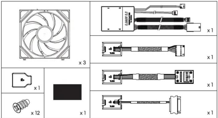 Lian Li UNI FAN TL 120 - 1