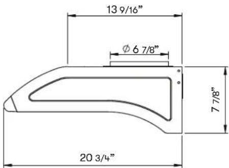 Zephyr AK2136CS - AK21 Hood Specifications - 4