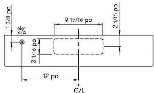 Zephyr AK2136CS - AK65 Spécifications de la hotte - 3