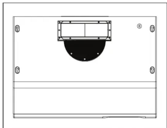 Zephyr AK2136CS - Rectangular Vertical Ducting Preparation - 3