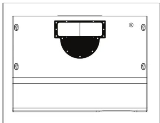 Zephyr AK2136CS - Rectangular Vertical Ducting Preparation - 2