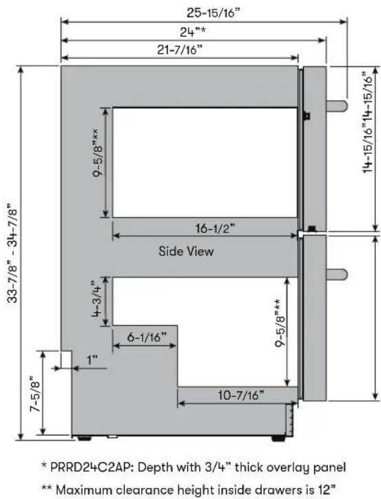 Zephyr PRRD24C2ASOD - Parts Identification - 6