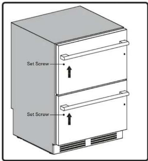 Zephyr PRRD24C2ASOD - Installing the Printer Handles - 2