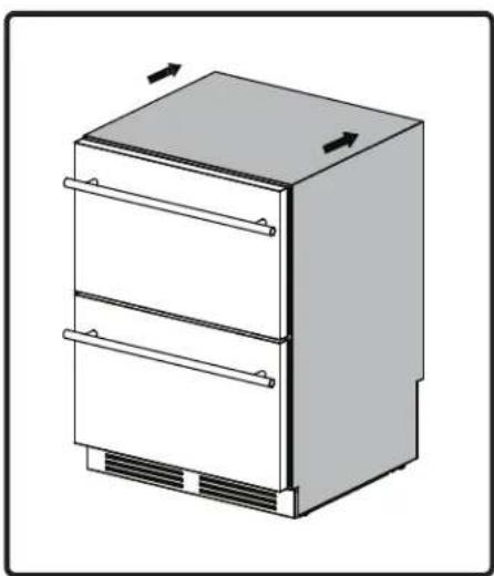 Zephyr PRRD24C2ASOD - Installation du support anti-basculement - 2