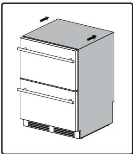 Zephyr PRRD24C2ASOD - Installation du support anti-basculement - 5
