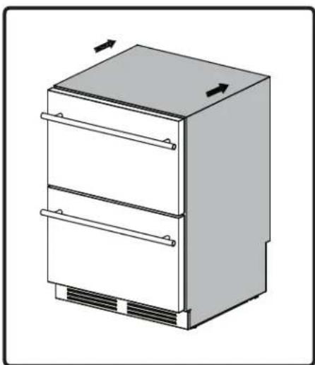 Zephyr PRRD24C2ASOD - Installing the Anti-tip Bracket - 5