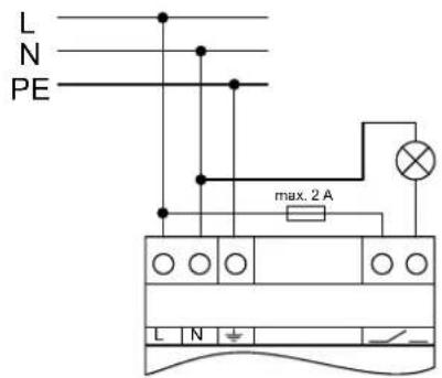 STEINEL P1280 KNX - Raccorder le détecteur de diagnostic - 1
