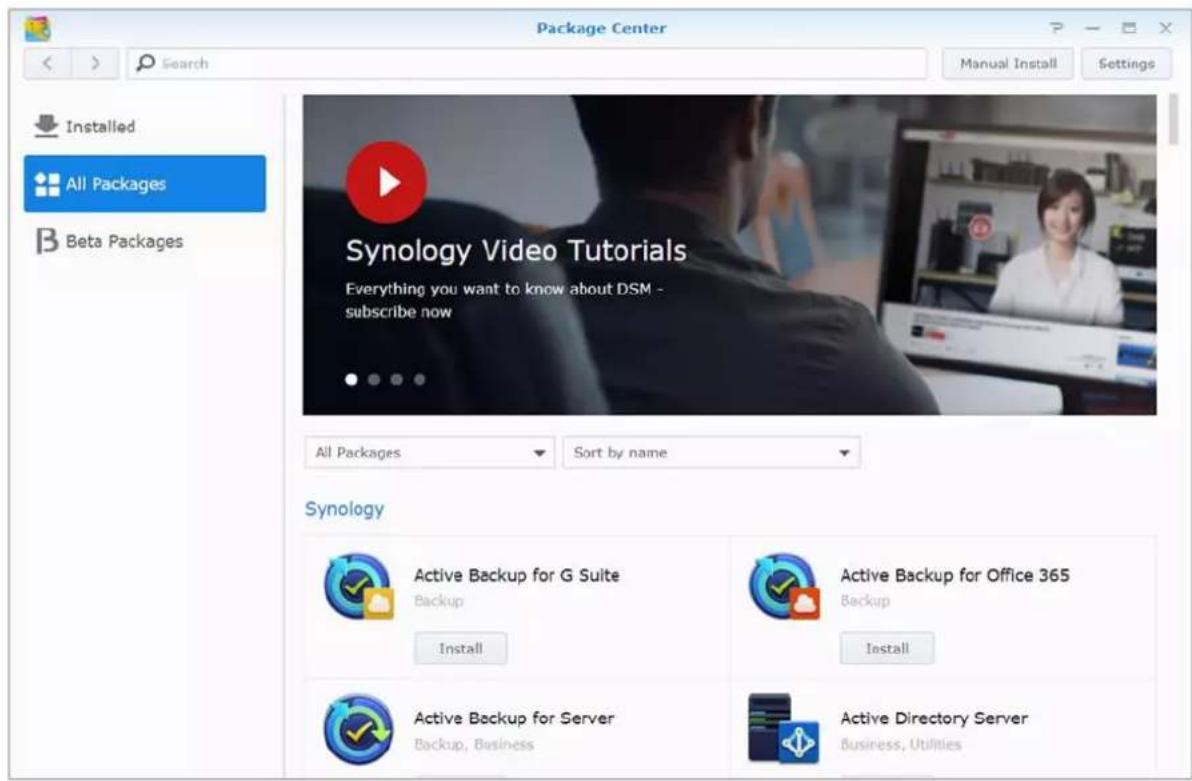 SYNOLOGY DiskStation DS720+ - Quelle est l'offre du Centre de paquets - 1