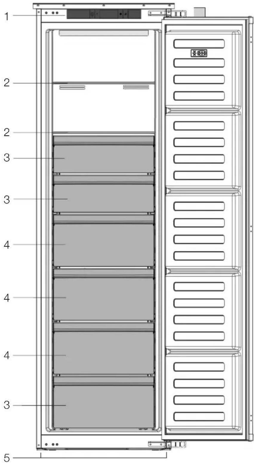 Küppersbusch FG8840.1i - Su congelador - 1