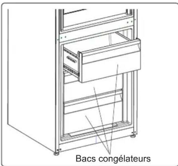 SMEG FC20EN1M1 - Retrait du bac congélateur : - 3