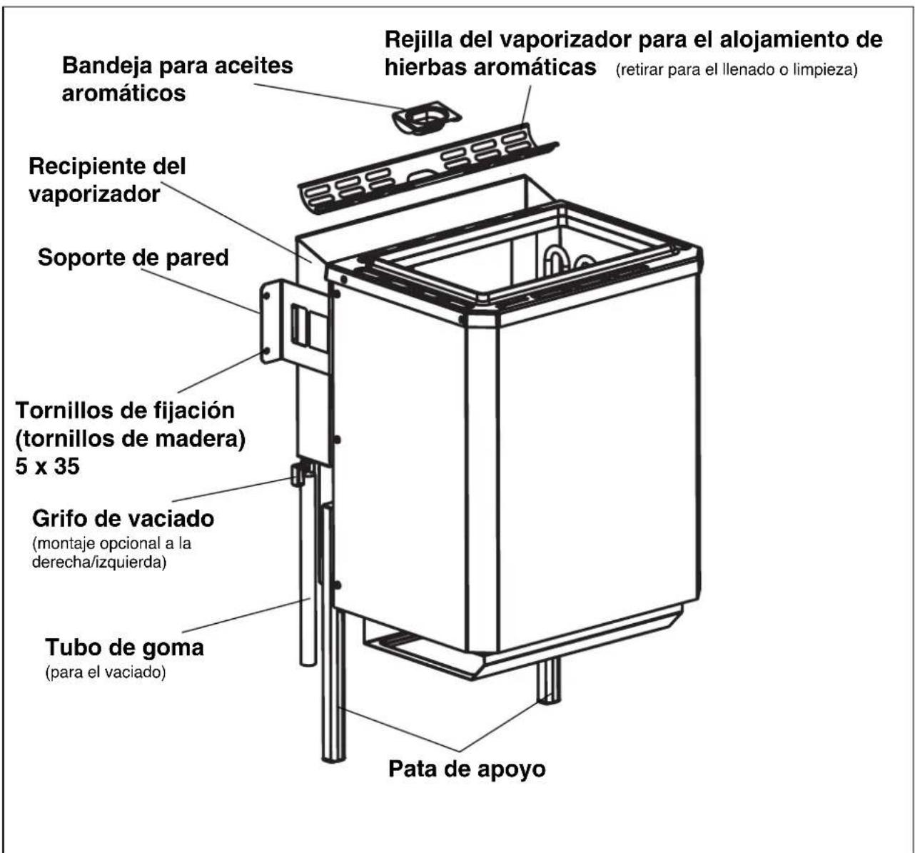 EINHELL SHG Classic 7 5 kW BioAktiv - Para el montaje de la estufa - 1