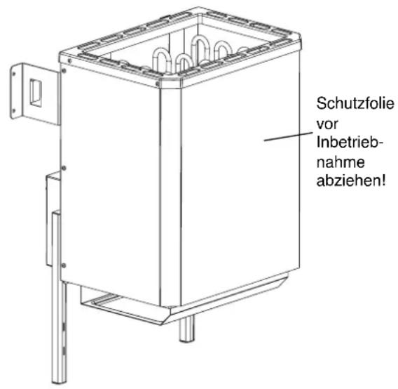 EINHELL SHG Classic 7 5 kW BioAktiv - Achtung! Vor Inbetriebnahme Schutzfolie abziehen! - 1