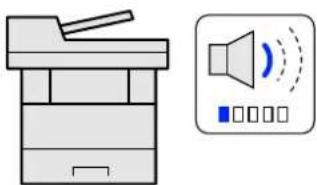OLIVETTI dCopia 4523MFplus - Rendre la machine silencieuse (Mode silencieux) - 1