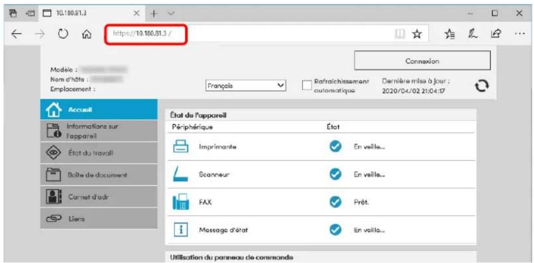 OLIVETTI dCopia 4523MFplus - Afficher l'écran. - 1