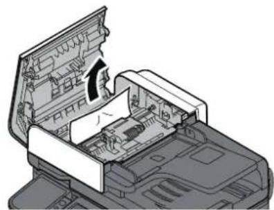 OLIVETTI dCopia 4523MFplus - Retirer tout papier coince dans le chargeur de documents d-COPIA 5524MF - 4