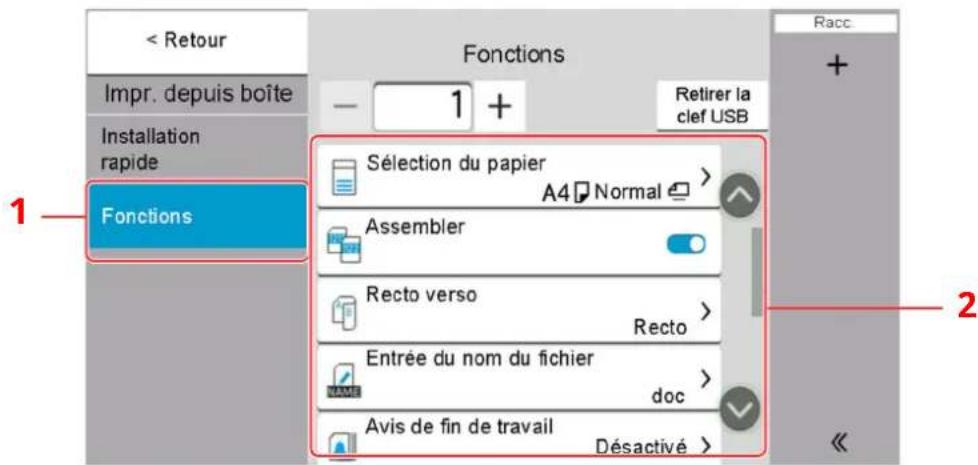 OLIVETTI dCopia 4523MFplus - Lecteur USB (impression de documents) - 1