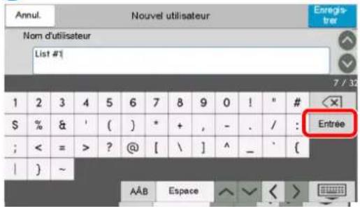 OLIVETTI dCopia 4523MFplus - Vérifier la saisie. - 1