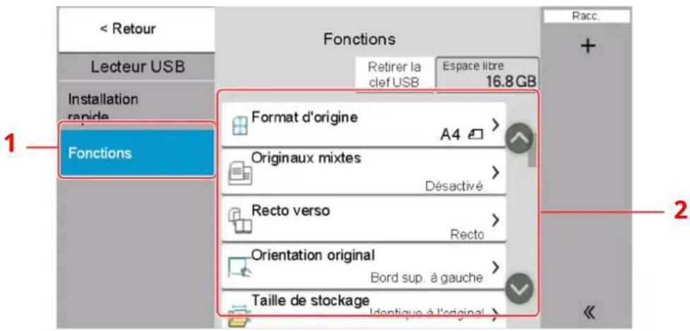 OLIVETTI dCopia 4523MFplus - Lecteur USB (stocker fichier) - 1