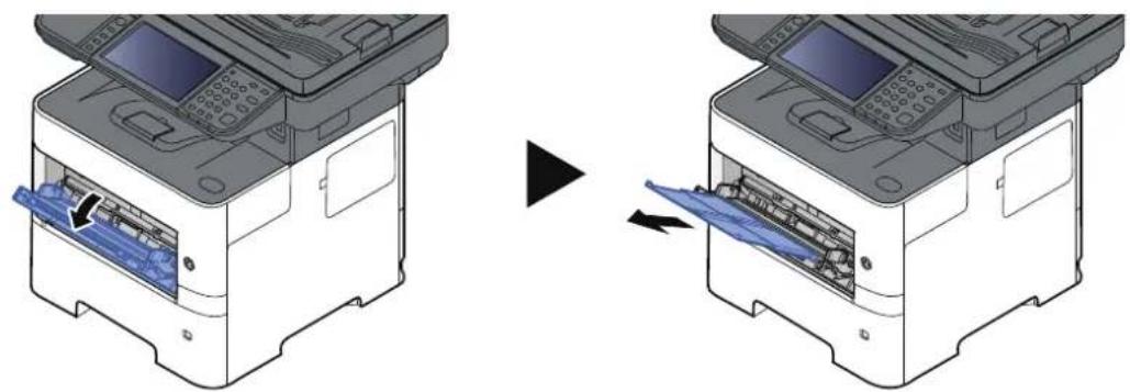 OLIVETTI dCopia 4523MFplus - Charger du papier. - 1