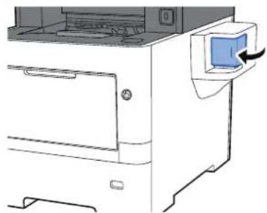 OLIVETTI dCopia 4523MFplus - Déblocage de l'agrafeuse (d-COPIA 5524MF uniquement) - 3